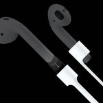 Kabelloser Bluetooth-Ohrhörer Anti-Verlust Band Silikon Unisex Kopfhörer Anti-Verlust Schnur für Apple AirPods 1/2, Kabellänge: 60cm
