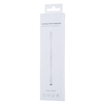 8 Pin Male to 3.5mm Female Headphone Jack Wire Control Bluetooth Audio Adapter, Support Music, Calls, Volume Control