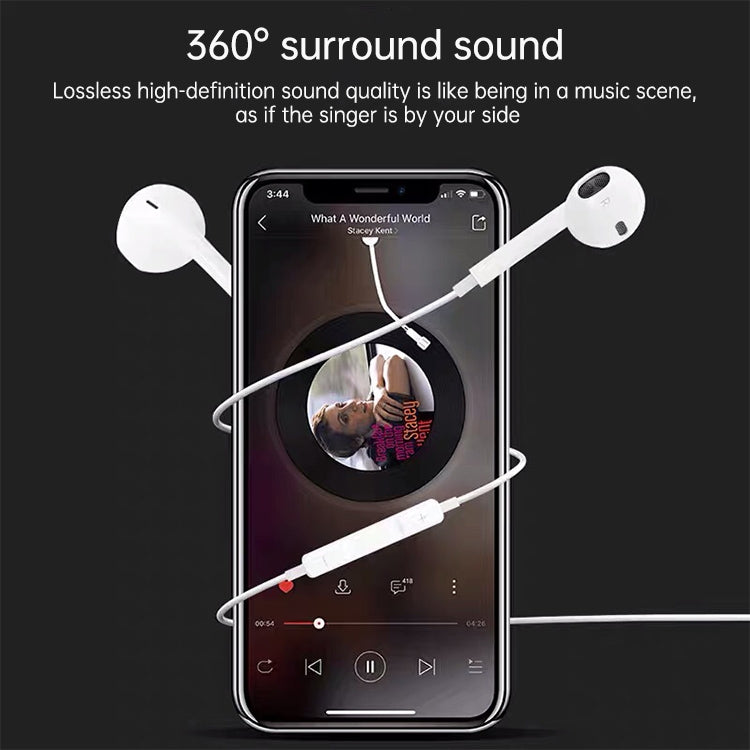 ML715 1,2m 8 Pin Anschluss Kabelsteuerung Bluetooth Ohrhörer, Unterstützt Musik, Anrufe, Lautstärkeregelung, ML715 Lautstärkeregelung