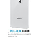 For iPhone 8 & 7 0.3mm 9H Surface Hardness 2.5D Curved Edge Explosion-proof Premium Tempered Glass Back Screen Protector, For 8 & 7