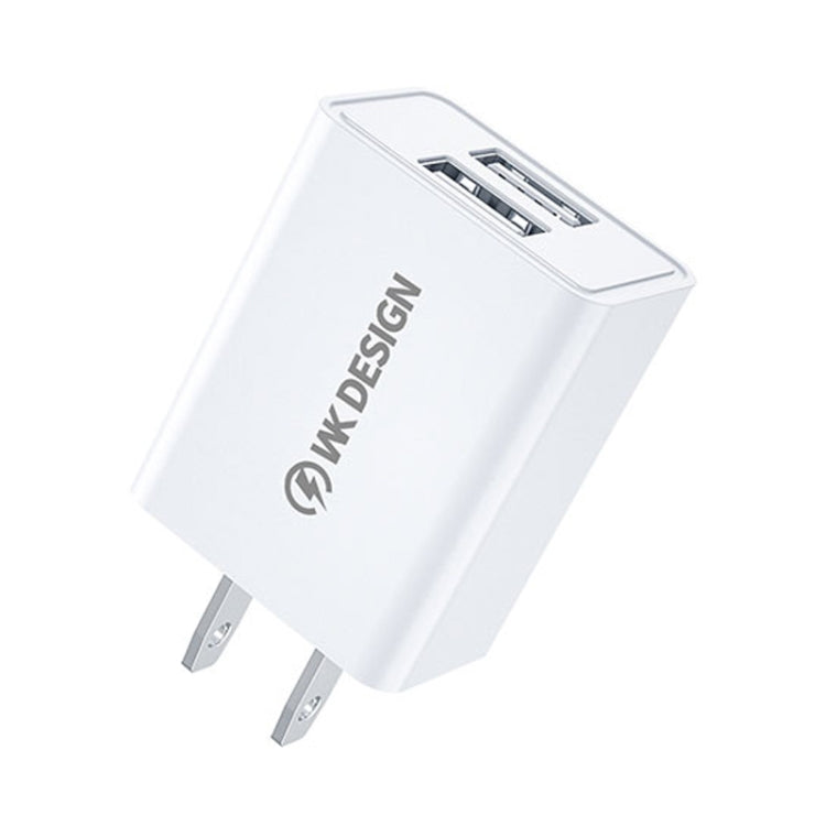 WK WP-U119 10W Reiseladegerät mit zwei USB-Anschlüssen, US-Stecker, WP-U119 US-Stecker