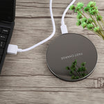 W2 Intelligentes Qi-Standard-Wireless-Ladegerät, unterstützt schnelles Aufladen, W2
