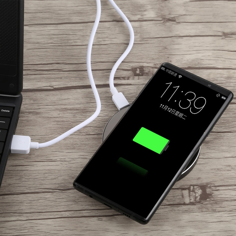 W2 Intelligentes Qi-Standard-Wireless-Ladegerät, unterstützt schnelles Aufladen, W2