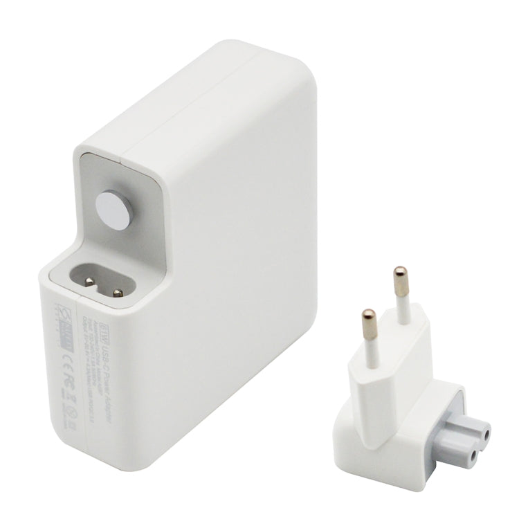 61W Typ-C Netzteil mit 1,8m Kabel, EU-Stecker, 61W EU-Stecker