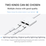 JOYROOM S-Y104 Ben Serie Apple Dual Lightning Adapter, Länge: 1,2m