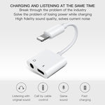 JOYROOM S-Y104 Ben Serie Apple Dual Lightning Adapter, Länge: 1,2m