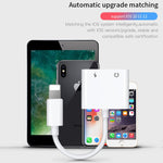 JOYROOM S-Y104 Ben Serie Apple 3,5+Lightning Adapter, Länge: 1,2m