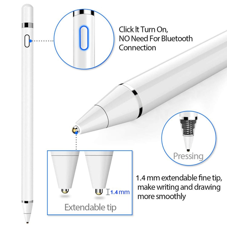 HX DZ870 1,4mm Spitzenempfindlichkeits-Stift für iPad, iPhone, Galaxy