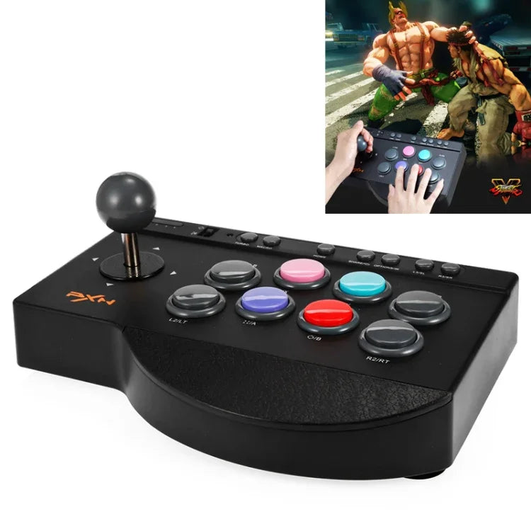 PXN PXN-0082 Gladiator Street Machine Game Handle Rocker Controller für Nintendo Switch / PC / Android-System / PS3 / PS4 / XboxOne, PXN-0082