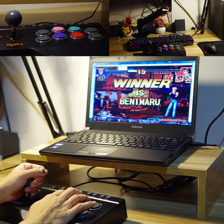 PXN PXN-0082 Gladiator Street Machine Game Handle Rocker Controller für Nintendo Switch / PC / Android-System / PS3 / PS4 / XboxOne, PXN-0082