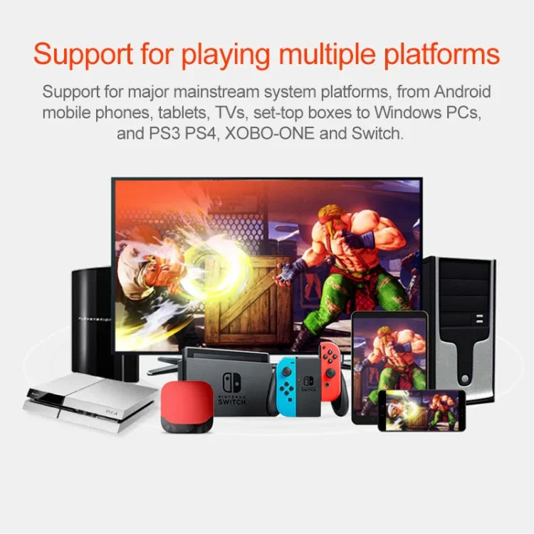 PXN PXN-0082 Gladiator Street Machine Game Handle Rocker Controller für Nintendo Switch / PC / Android-System / PS3 / PS4 / XboxOne, PXN-0082