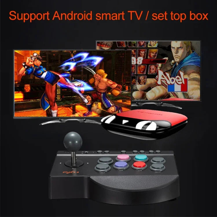 PXN PXN-0082 Gladiator Street Machine Game Handle Rocker Controller für Nintendo Switch / PC / Android-System / PS3 / PS4 / XboxOne, PXN-0082