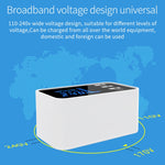 CDA30 20W 3 USB-Anschlüsse + USB-C / Type-C Anschlüsse Multifunktionsladegerät mit LED-Anzeige, US-Stecker, US-Stecker