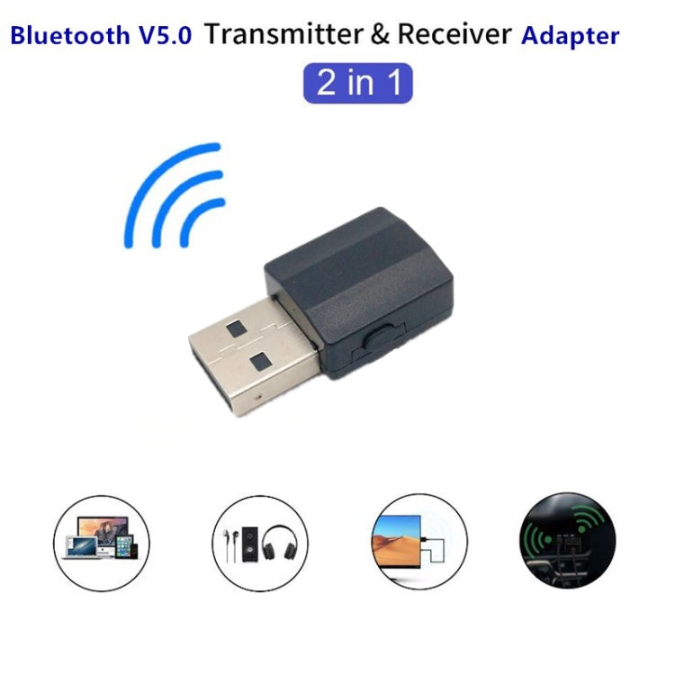 BT600 USB Kabelloser Audio 2 in 1 Bluetooth 5.0 Empfänger & Sender Adapter, BT600 2 in 1