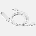 Onten 7562 USB-Weiblich-auf-HDMI Telefon-zu-HDTV Adapterkabel für iPhone / Android