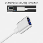 Onten 7562 USB-Weiblich-auf-HDMI Telefon-zu-HDTV Adapterkabel für iPhone / Android
