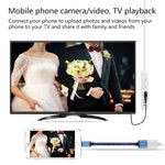 Onten 7562 USB-Weiblich-auf-HDMI Telefon-zu-HDTV Adapterkabel für iPhone / Android