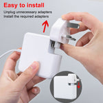 10W 5V 2.4A USB-Netzteil Reise-Ladegerät, UK-Stecker