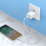 18W USB-C / Typ-C Schnittstelle Reise-Ladegerät, US-Stecker, 18W US Stecker