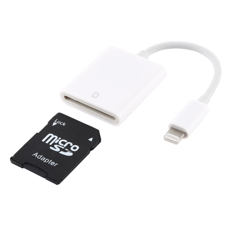 NK105 8-Pin zu SD-Karten Kamera-Leser Adapter, Kompatibel mit IOS 9.1 und höher, NK105