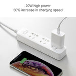 Original Xiaomi AD201 20W Reiseladegerät mit einer USB-C / Typ-C Schnittstelle, Schnellladeversion, US-Stecker, 20W
