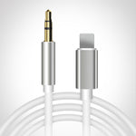 8-Pin-auf-3,5mm-AUX-Audio-Adapterkabel, Länge: 1m