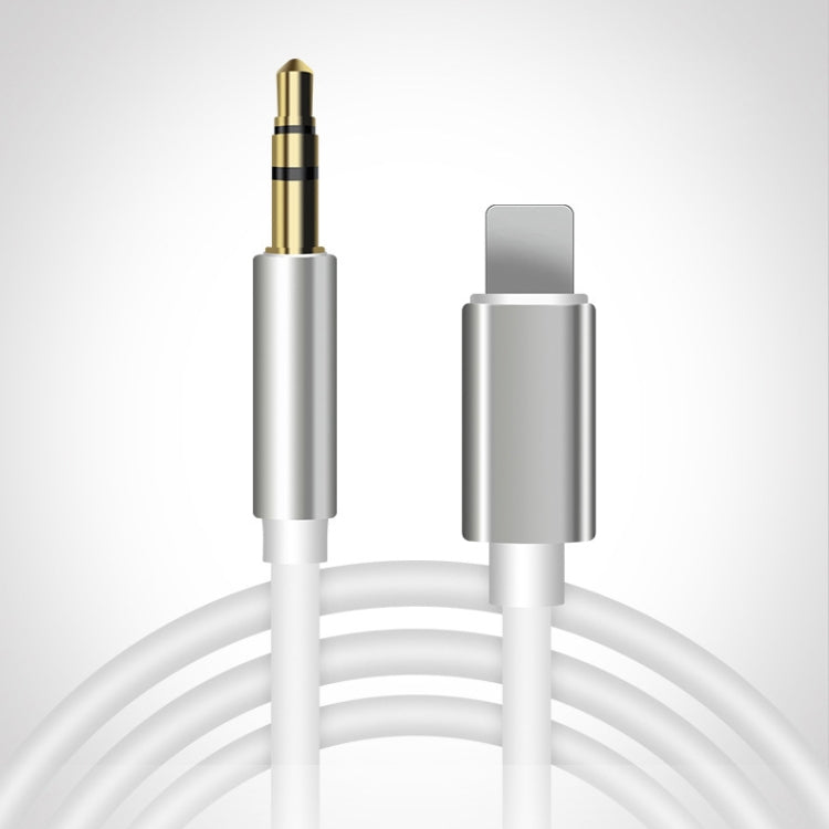 8-Pin-auf-3,5mm-AUX-Audio-Adapterkabel, Länge: 1m