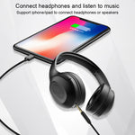 8-Pin-auf-3,5mm-AUX-Audio-Adapterkabel, Länge: 1m