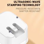 LDNIO A201 2.4A Dual USB Ladekopf Reise-Direktlade-Handyadapter-Ladegerät mit Micro-USB-Datenkabel, Micro-USB