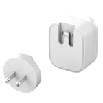 LDNIO A201 2.4A Dual USB Ladekopf Reise-Direktlade-Handyadapter-Ladegerät mit Micro-USB-Datenkabel, Micro-USB
