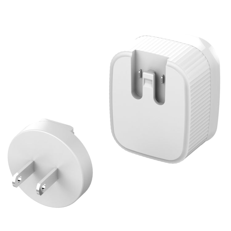 LDNIO A201 2.4A Dual USB Ladekopf Reise-Direktlade-Handyadapter-Ladegerät mit Micro-USB-Datenkabel, Micro-USB