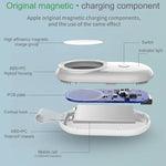 848 Universeller tragbarer Akku &amp; magnetisches kabelloses Ladegerät für Apple Watch Series 6 / 5 / SE / 4 / 3 / 2 / 1