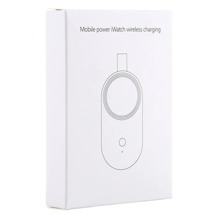 848 Universeller tragbarer Akku &amp; magnetisches kabelloses Ladegerät für Apple Watch Series 6 / 5 / SE / 4 / 3 / 2 / 1