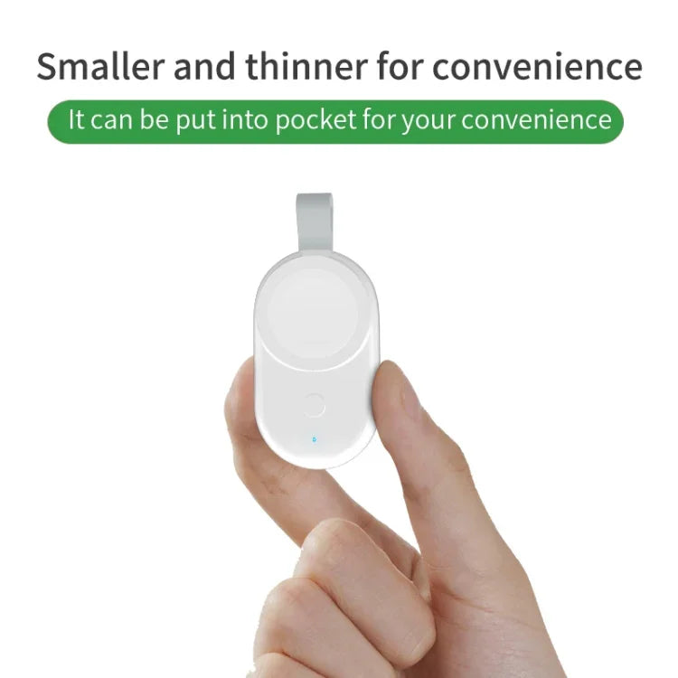 848 Universeller tragbarer Akku &amp; magnetisches kabelloses Ladegerät für Apple Watch Series 6 / 5 / SE / 4 / 3 / 2 / 1