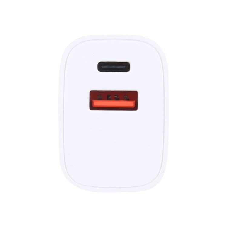 T085 20W USB + Typ-C Schnelllade-Reisenetzteil, EU-Stecker, IP8G0711EU, IP8G0711US