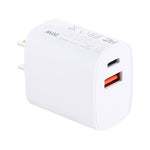 T085 20W USB + Typ-C Schnelllade-Reisenetzteil, EU-Stecker, IP8G0711EU, IP8G0711US