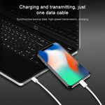 AWEI CL-68 3A Type-C / USB-C to 8 Pin PD Fast Charging Data Cable, Length: 1m