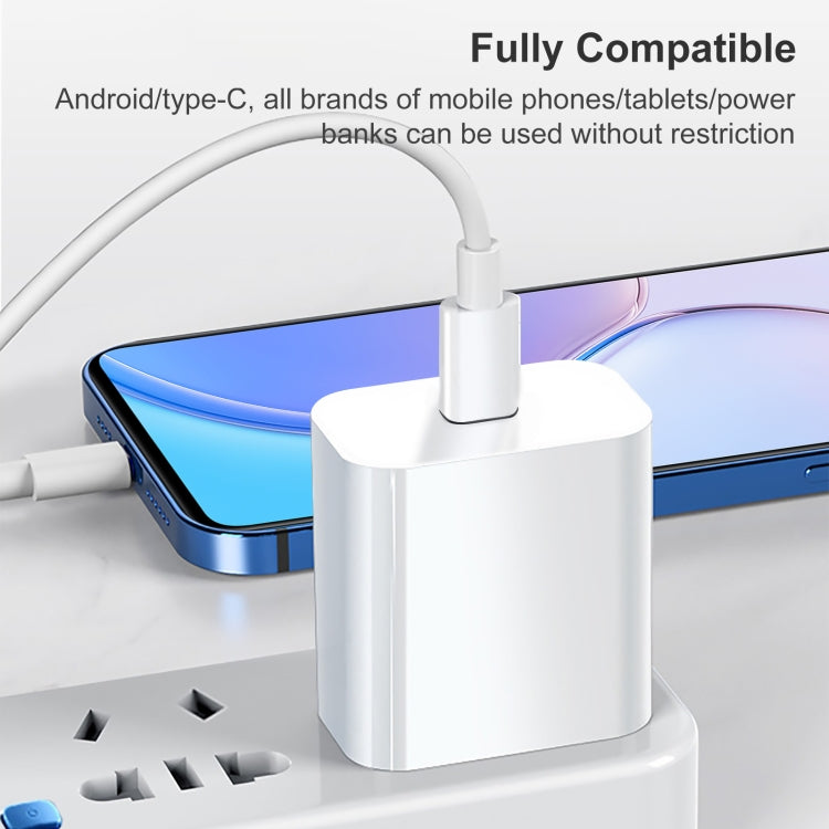 PD 20W USB-C / Type-C Reise-Ladegerät mit einer Schnittstelle, US-Stecker, 20W US-Stecker