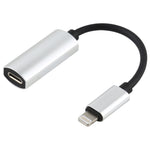 2 in 1 8 Pin Stecker zu Dual 8 Pin Buchse Lade- und Musik-Audio-Kopfhöreradapter, Kompatibel mit allen IOS-Systemen