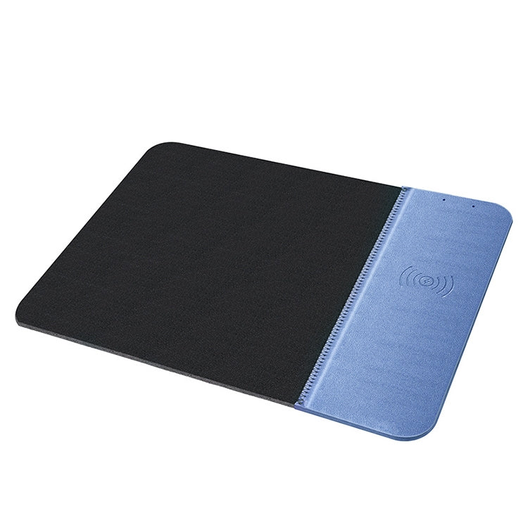 OJD-36 QI Standard 10W Beleuchtendes kabelloses Ladegerät Gummi-Mauspad, Größe: 26,2 x 19,8 x 0,65cm