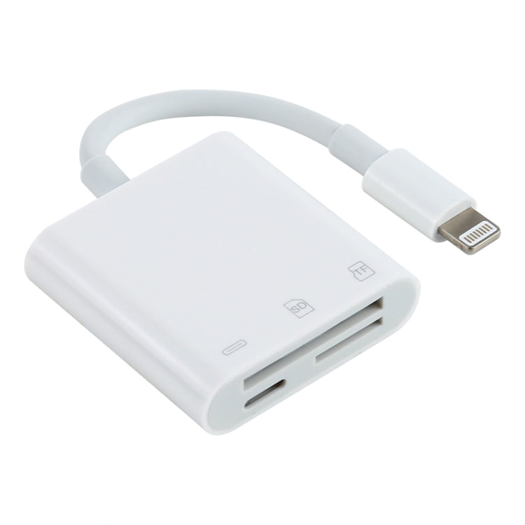 NK-101Y Pro 8 Pin zu 8 Pin + SD + TF Port 3 in 1 Kamera-Leser-Adapter