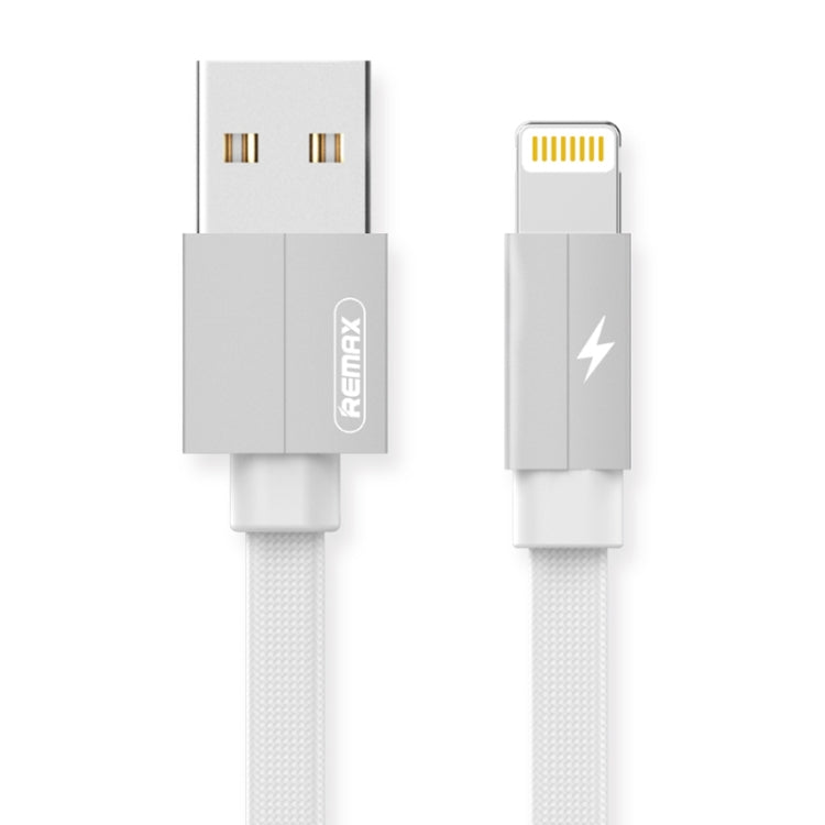 REMAX RC-094i 2m 2.4A USB zu 8 Pin Aluminiumlegierung Geflochtenes Schnelllade-Datenkabel, 8 Pin
