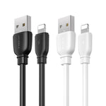 REMAX RC-138i 2.4A USB-auf-8-Pin Suji Pro Schnelllade-Datenkabel, Kabellänge: 1m, 8 Pin