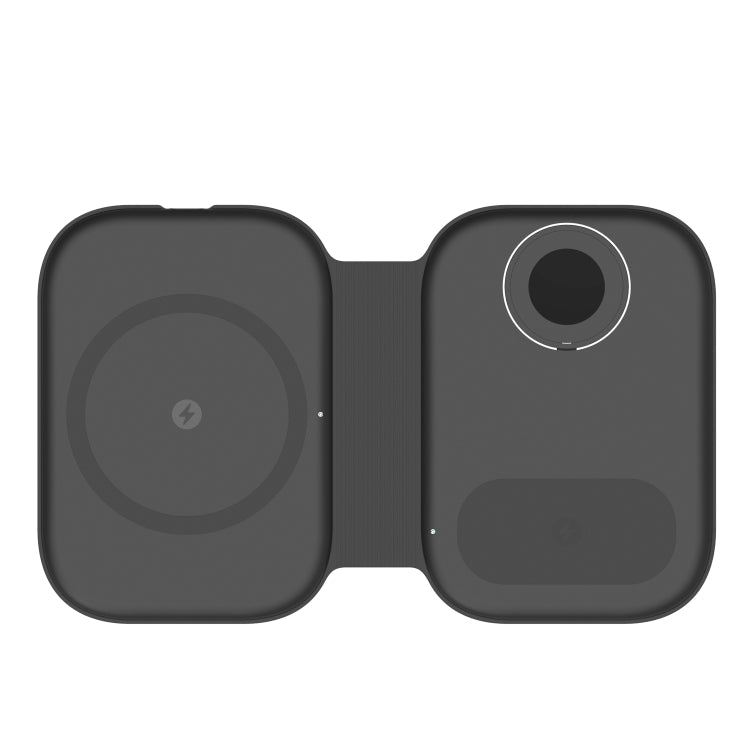 F20 3-in-1 15W Multifunktions-Magnet-Faltbares Kabelloses Ladegerät für iPhone-Serien & Apple Watches & AirPods, F20