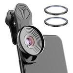 APEXEL APL-HB10X Makroobjektiv Teleobjektiv Clip + Sternlichtfilter + CPL Handyobjektiv Kit, APL-HB10X