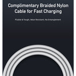 awei PD5 PD 20W Schnelllade-Reiseladegerät Netzteil mit Type-C / USB-C zu 8-Pin Kabel, US-Stecker