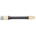 IVON CA90 2,4A USB zu 8 Pin Tragbares Datenkabel mit Ring, Länge: 14,5cm, 8 Pin
