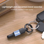 IVON CA90 2,4A USB zu 8 Pin Tragbares Datenkabel mit Ring, Länge: 14,5cm, 8 Pin