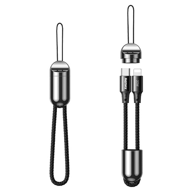 REMAX RC-140i Thor Series PD 20W USB-C / Type-C auf 8 Pin Tragbares Lanyard-Datenkabel, Kabellänge: 1,2m, USB-C / Type-C auf 8 Pin