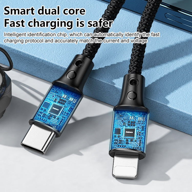 REMAX RC-140i Thor Series PD 20W USB-C / Type-C auf 8 Pin Tragbares Lanyard-Datenkabel, Kabellänge: 1,2m, USB-C / Type-C auf 8 Pin